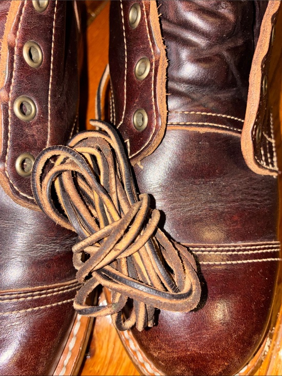 Truman Men\'s Brown Double Shot cap toe  Leather Lace-Up Boots main image 8
